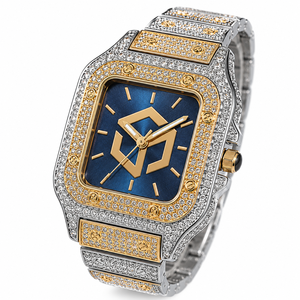 Luxury Stainless Steel Moissanite Diamond Iced Out <b>Watch</b> Men Women Fashion Wristwatch - Product Image 5