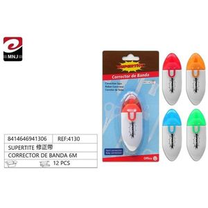 Cinta Correctora de 6 Metros para Corregir Errores y Mejorar la Legibilidad - Product Image 1