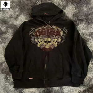 เสื้อฮู้ดดี้ผู้ชายทรงปกติ พิมพ์ลายคุณภาพสูง เนื้อผ้าหนา 100% ผ้าฝ้าย ระบายอากาศได้ดี เหมาะสำหรับฤดูหนาว  รับสกรีนโลโก้ตามแบบ - Product Image 4