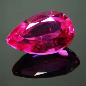 Natural Rajasthan Pink Tourmaline Pear Cut Faceted Loose Gemstone 2.00 Ct ZUBEDA GEMS and JEWELRY for Pendant Jewelry Making - Product Image 1