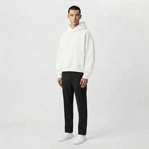 Sudadera con capucha básica para hombre, informal, de manga larga, para uso diario y actividades al aire libre. - Product Image 4