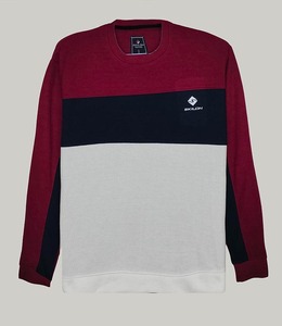 Mens Formal Long Sleeve <b>T</b>-<b>Shirt</b> O-Neck 100% Organic Cotton Eco-Friendly Daily Wear Clothing - Product Image 2