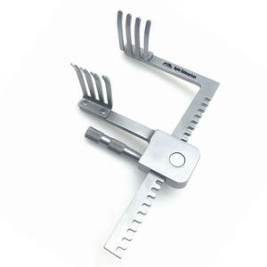 Retractor de hueso multifuncional Distractor manual con 4 puntas Instrumento quirúrgico ortopédico de alta calidad para costilla espinal - Product Image 5