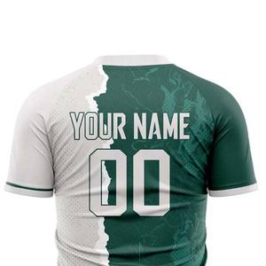 Tenues de football de haute qualité fabriquées au Pakistan, 100% polyester, style français, ensemble maillot de foot avec impression de nom, vente en gros OEM - Product Image 2