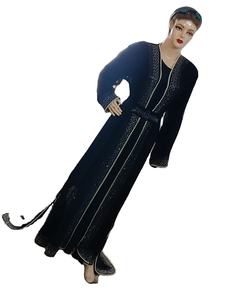 2022 caftan musulman traditionnel marocain pour adultes perles de pierre de travail manuel magnifiquement colorées nouveau Design accessoires de robe - Product Image 3