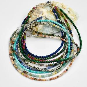 Collier de perles irrégulières en résine faites à la main, multicolores, bijoux de mode, artisanat moulé, pour femmes et filles - Meilleures ventes - Product Image 5