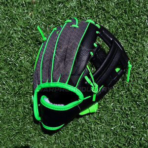 Gants de baseball en cuir de qualité supérieure pour l'entraînement au softball, pour jeunes et adultes, pour le jeu en intérieur et en extérieur, équipement sportif à forte adhérence - Product Image 4
