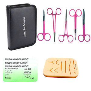 Équipements médicaux : Source d'alimentation manuelle, pour la formation médicale des étudiants, coussin de simulation de suture cutanée pour soins humains, instruments médicaux - Product Image 1