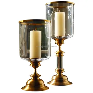 Porte-bougie décoratif contemporain haut de gamme, porte-bougie décoratif en fer design, Zahid Exports - Product Image 3