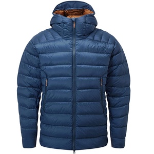 Chaqueta acolchada fina para hombre, abrigo de burbujas brillante de talla grande con capucha y logotipo personalizado, venta al por mayor de alta calidad para la temporada de invierno - Product Image 5