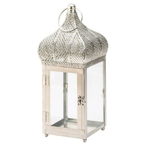 Vintage <b>Copper</b> Finish Hanging Candle <b>Lantern</b> Holder For Indoor Outdoor Home Garden Decor Moroccan Style Tealight Centerpiece - Product Image 5