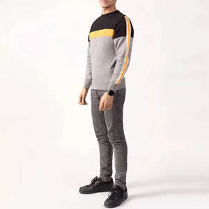 Sweat-shirt décontracté pour homme à manches longues, respirant, léger, pour tous les jours, coupe décontractée, en coton - Product Image 3