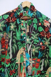 Naaz Textile Womens <b>Animal</b> Print Co-Ord Pajama Set Summer Casual Sleepwear Soft Breathable Woven 100% Cotton Knee Length - Product Image 5
