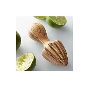 Presse-agrumes en bois de qualité supérieure, presse-citron artisanal, presse-fruits manuelle, outil de cuisine naturel pour la préparation de jus frais à la maison - Product Image 2