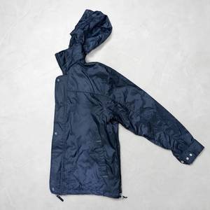 Chaqueta Cortavientos Azul Marino Personalizada con Logotipo para Hombre, Chaqueta Impermeable Ligera con Capucha, Uniforme de Trabajo - Product Image 5