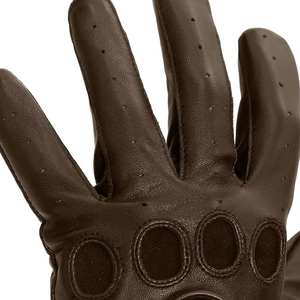 Guantes de Cuero para Conducir con Dedos Completos para Hombre, Más Vendidos, con Logotipo y Color Personalizados, Estilo Retro, Transpirables y con Pantalla Táctil - Product Image 6