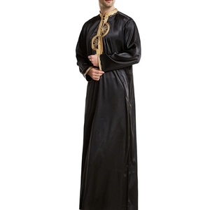 Jubbah Thobes Musulmanas Islámicas Modestas Hechas a Medida 2026, 100% Algodón de Alta Calidad, Túnicas Árabes Tradicionales de Qatar, Venta al por Mayor OEM ODM - Product Image 5