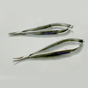 Pinces droites Castroviejo, porte-aiguilles droits et courbés, instruments chirurgicaux, vente chaude, approuvés CE ISO - Product Image 1