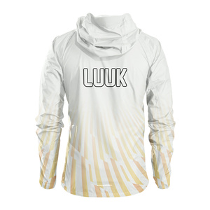 Factory Supply Unisex Hooded Windbreaker <b>Jacket</b> <b>Lightweight</b> Windproof Water Repellent Outdoor Hiking Travel Wear OEM ODM - Product Image 5