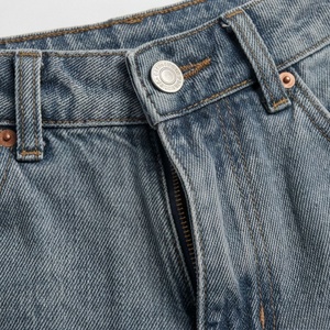 Summer Slim Fit Womens <b>Denim</b> Shorts <b>Stretch</b> Hole Tassel Casual Streetwear Fashionable Apparel Stylish Trendy Outfit Look - Product Image 4