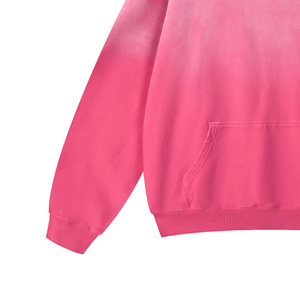 เสื้อฮู้ดดี้ผู้ชายเทรนดี้สไตล์ซันเฟด สีสันโดดเด่น วินเทจ ลุคสตรีทแวร์ ขายดี พร้อมบริการ OEM ODM คุณภาพดีที่สุด - Product Image 6