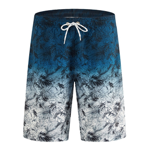 Solid Pattern Swim <b>Trunk</b> Digital Printing Eco-Friendly Waterproof Breathable Quick Dry Canvas <b>Men's</b> Casual Beach Shorts Swimming - Product Image 1