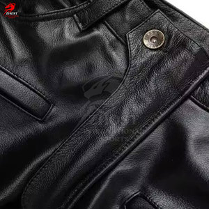 กางเกงหนังผู้ชายทรงทันสมัย คุณภาพพรีเมียม เหมาะสำหรับทำงานหรือพักผ่อน ผลิตในประเทศปากีสถาน - Product Image 6