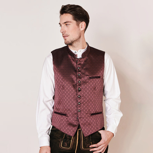 Chaleco Trachten Bávaro de Alta Calidad para Hombre, Primavera 2026, Cálido, Hecho a Medida, Venta al por Mayor, Poliéster/Algodón, Reversible, Transpirable, con Cuernos - Product Image 6
