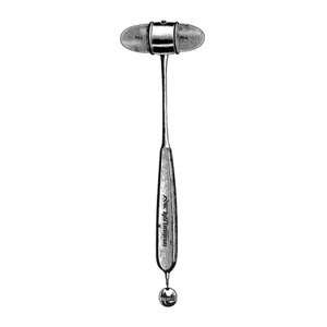 Martillo de percusión manual Hurst de acero inoxidable de 20 cm para diagnóstico médico, instrumento ortopédico quirúrgico - Product Image 1