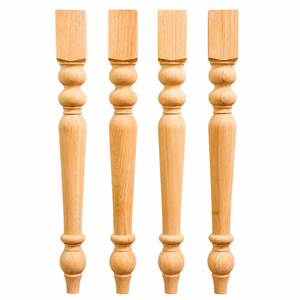 <b>Modern</b> Wooden Furniture Support Columns for Kitchen Cabinet Island and Dining Table Projects Solid Wood Island <b>Posts</b> - Product Image 1