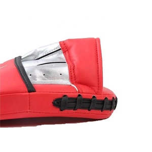 Custom PU Leather Training <b>Focus</b> Mitt Hand Target <b>Pad</b> Sports Coaching Equipment New Design - Product Image 2