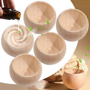 Difusor de Aceites Esenciales Puros Naturales Sólidos, Una Gota, Múltiples Aromas, Caja de Madera Grabada Moderna Hecha a Mano, Confiable - Product Image 5