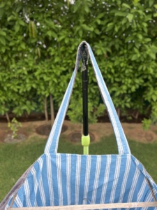 Sac fourre-tout en velours brodé « Paix » |   Sac à bandoulière bohème fait main gris anthracite, grand sac de shopping quotidien, cadeau - Product Image 4