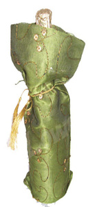 ถุงผ้าออร์แกนซ่าสีดำพิมพ์โลโก้ตามสั่ง ขายส่ง สำหรับใส่ขวดไวน์ เป็นมิตรกับสิ่งแวดล้อม ทนทาน ใช้ซ้ำได้ พร้อมเชือกผูก เหมาะสำหรับงานแต่งงาน - Product Image 2