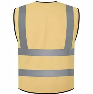 Chaleco Casual para Hombre al por Mayor, Transpirable, para Trabajo, con Múltiples Bolsillos, Chaleco Utilitario Tejido, Servicio OEM, Personalizable - Product Image 6