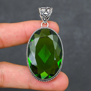 Luxury 925 Silver <b>Statement</b> <b>Necklace</b> 22g Weight - Product Image 1