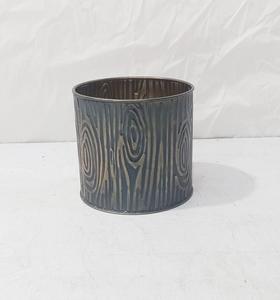 Maceta Redonda Decorativa de Metal con Acabado de Mármol Blanco para Plantas de Interior, Decoración para el Hogar, Sala de Estar y Jardín - Product Image 6