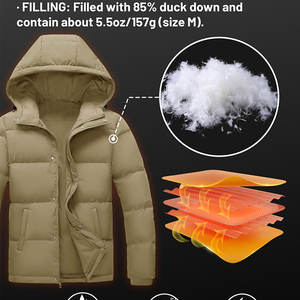 Vestes matelassées pour hommes de qualité supérieure, design personnalisé avec logo sur le devant, vêtements d'hiver respirants, col montant, imperméables, réversibles, vente en gros - Product Image 3