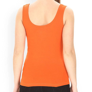 Latest Custom Design Solid Color Women's Tank Top High Quality Breathable OEM Front Plus Size Casual Quick Dry Eco-Friendly 100% - Product Image 4