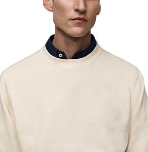 Sweat-shirt pour homme surdimensionné personnalisé Hip Hop Streetwear à col ras du cou Sweats à capuche pour homme Vêtements décontractés Basics Sweat-shirt pour homme en coton respirant - Product Image 3