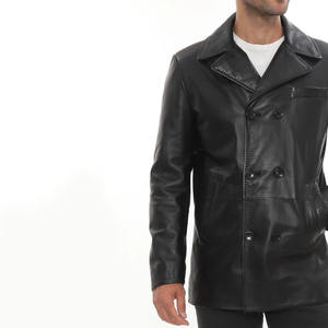 Chaqueta de Invierno Premium para Hombre al Mejor Precio, Cuero Genuino, Resistente al Viento e Impermeable, Teñido Liso, Todas las Tallas Disponibles - Product Image 3