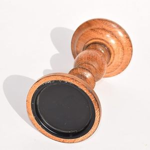 Support de bougie en bois fait main, écologique, résistant à la chaleur, avec revêtement par pulvérisation, couleur personnalisée, décoration intérieure, utilisation pour Noël et mariage - Product Image 1