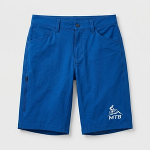 Pantalones Cortos de Ciclismo Unisex para Bicicleta de Montaña, Talla Grande, Sin Costuras, de Secado Rápido, Transpirables, de Spandex/Poliéster, con Logotipo y Color Personalizados - Product Image 1