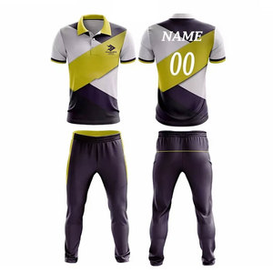 Uniforme de cricket pour hommes en polyester de haute qualité, léger, respirant, écologique et à séchage rapide - Product Image 1