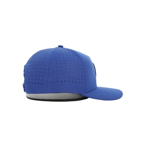 Casquette de golf personnalisée à 5 panneaux avec trous découpés au laser, logo en caoutchouc PVC sur mesure, marque privée, Injae Vina VN OEM - Product Image 2