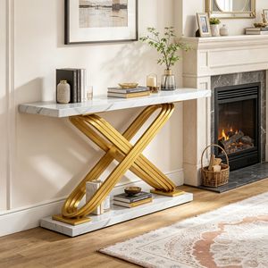 Consolle Moderna di Lusso con Piedi in Legno Regolabili per Casa, Appartamento, Hotel, Magazzino, Ingresso, Bagno - Product Image 5