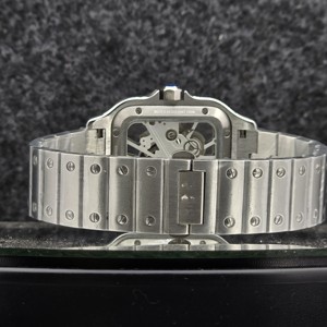 Reloj de Lujo para Hombre, Esqueleto Cuadrado, 41 mm, Movimiento Mecánico Automático, Números Romanos, Cristal de Zafiro, Esfera de Puente, Edición Limitada - Product Image 2