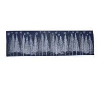 Chemin de table en lin moderne de qualité supérieure, antidérapant, durable et facile à nettoyer pour la décoration de la maison et de la cuisine, disponible au meilleur prix