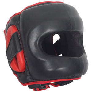 Protector de Cabeza de Boxeo Cómodo de Cuero PU Azul y Amarillo de Alta Calidad OEM al por Mayor de Tombola Sports para Entrenamiento en Todas las Estaciones - Product Image 2