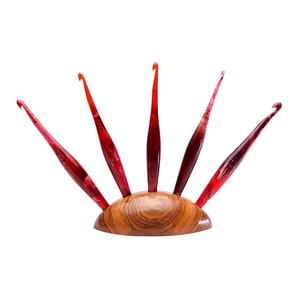 Atractivos Agujas de Ganchillo de Resina Hechas a Mano, Agujas de Ganchillo de Lujo para Kits de Ganchillo, Herramientas de Costura, Tijeras de Sastre - Product Image 4